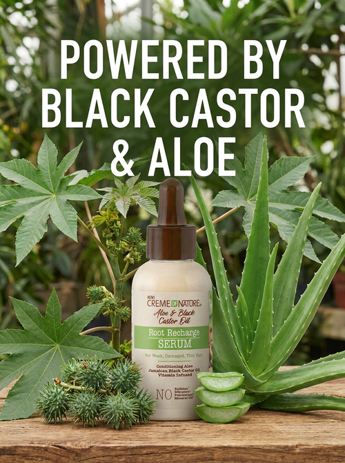 Black Castor & Aloe Beard Root Recharge serum